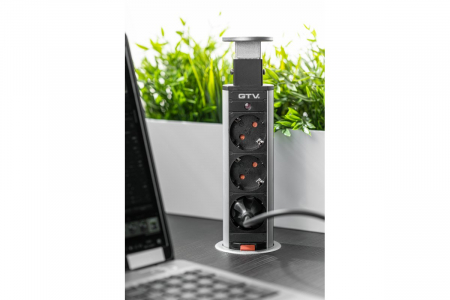 PRIZA ALUMINIU D60 3 SCHUKO [1]