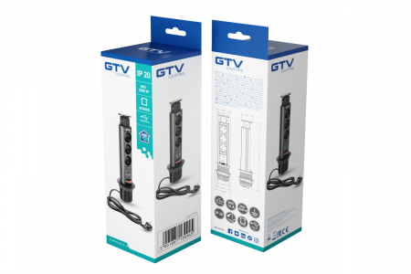 PRIZA NEAGRA D60 3 SCHUKO + 2 USB [1]