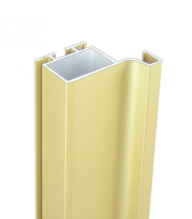 Element fixare profil tip GOLA - Profil GOLA L vertical Auriu 3m