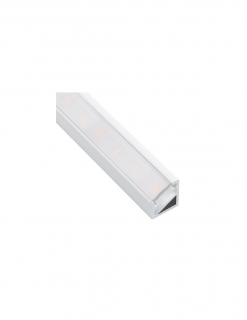 Profil banda LED - Profil LED aplicat alb triunghiular 3ml - TRILINE MINI
