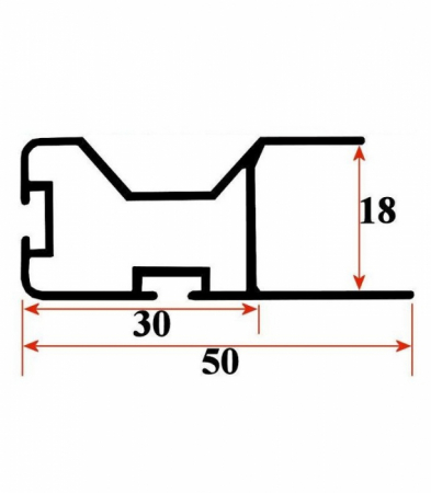 Profil maner VENEZIA Aluminiu 2.5ml [1]