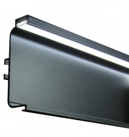 Element fixare profil tip GOLA - PROFIL GOLA C cu LED Negru + capac 2675-2676 4ml