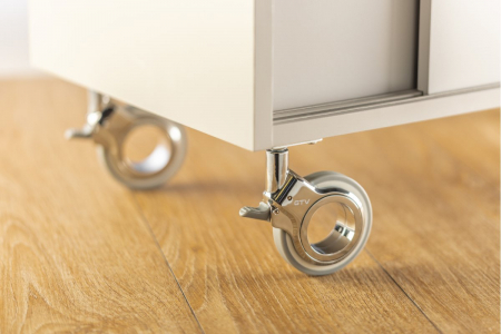 Rotila gira D75 gri cu frana [3]