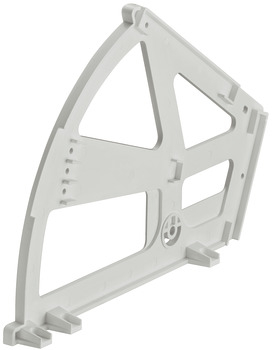 Accesorii dressing - Suport pantofi 2 spatii plastic alb