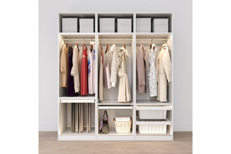 Suport pantaloni corp 600MM alb cu amortizare [3]