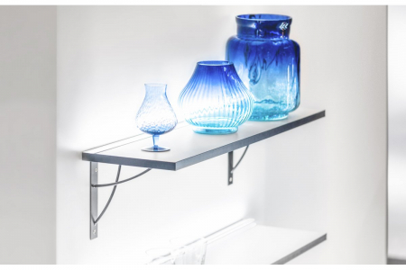 Suport raft NEO Negru consola ascunsa 18X18 [2]