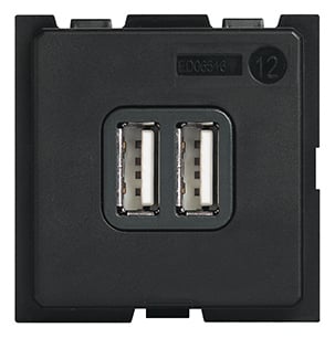Incarcator USB Bticino Living Now tip A 2M K4285C2 [1]
