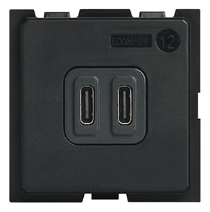 Incarcator USB Bticino Living Now tip C 2M K4286C2 [1]