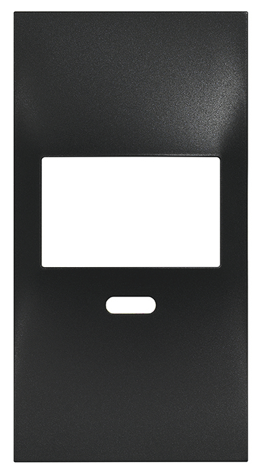 Placa intrerupator cu senzor 2M selector vizibil Living Now Bticino negru KG17SL [1]