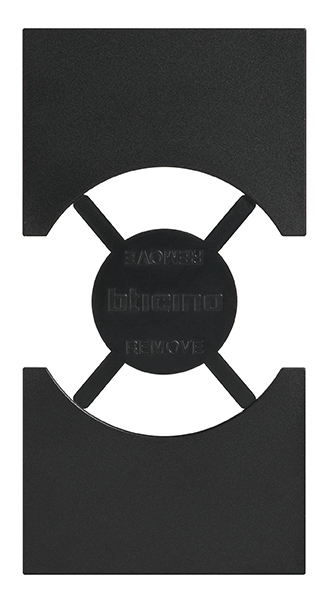 Placa pentru priza schuko KG4140A16 KG4140A16F 2M Living Now Bticino negru KG03 [1]