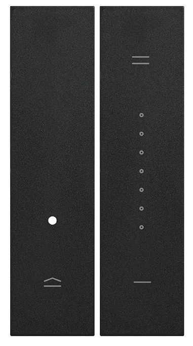 Placa variator led universal 2M Living Now Bticino negru KG19 [1]
