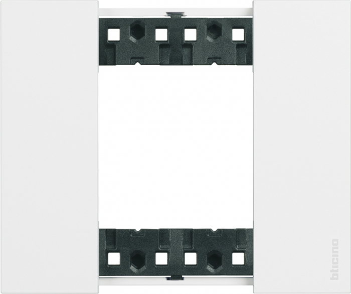 Rama ornament 2 module Bticino Living Now Alba KA4802KW [1]
