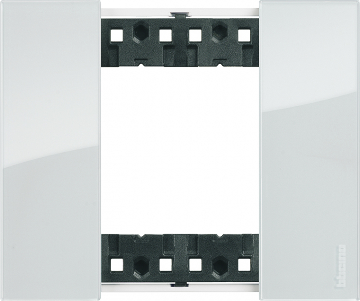 Rama ornament 2 module Bticino Living Now ICE KA4802DW [1]