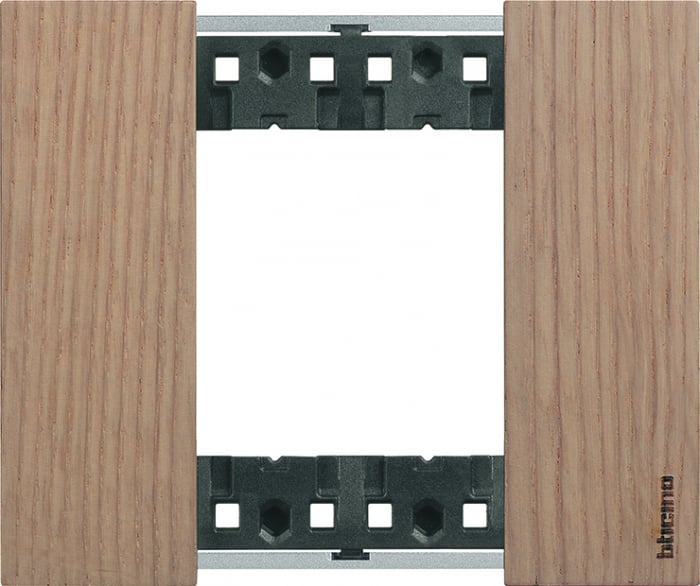 Rama ornament 2 module Bticino Living Now Stejar KA4802LM [1]