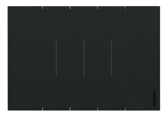 Rama ornament Bticino Living Now 3M Neagra KA4803KG [2]