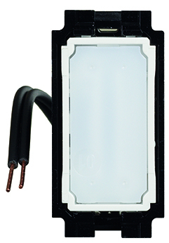 Categorii - Intrerupator cap cruce cu led alb 1M Living Now Bticino K4004L