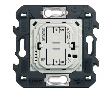 Categorii - Intrerupator fara fir Acasa/Plecat 1 modul Bticino Living Now K4570CW