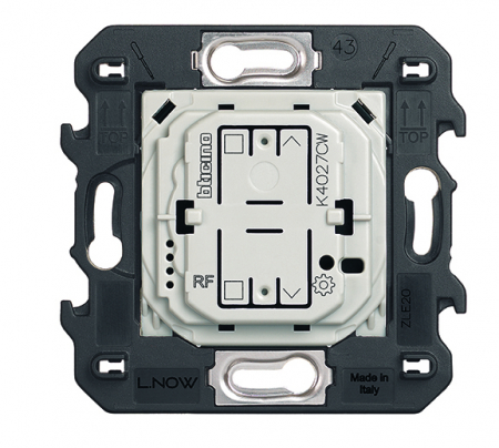 Categorii - Intrerupator wireless jaluzele rulouri electrice conectat 2M Living Now Bticino K4027CW