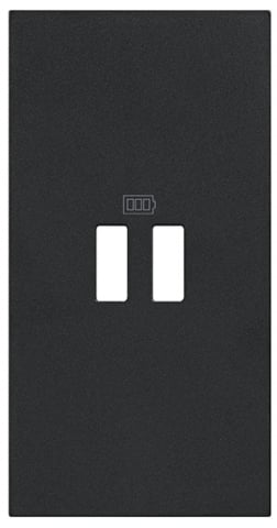 Categorii - Placa Bticino Living Now incarcator USB 2M Negru KG12C