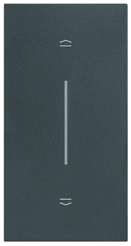 Categorii - Placa Bticino Living Now intrerupator storuri 2M Negru KG05M2
