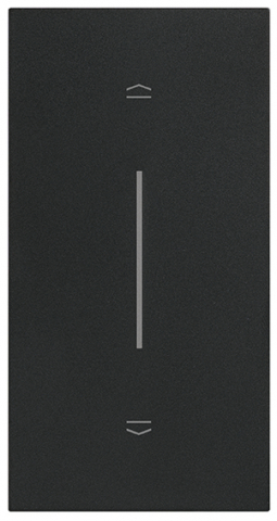 Categorii - Placa Bticino Living Now intrerupator storuri 2M Negru KG05MH2