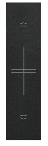 Categorii - Placa intrerupator jaluzele conectat 1M Living Now Bticino negru KG32
