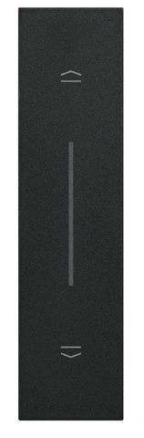 Categorii - Placa intrerupator jaluzele rulouri electrice 1M Living Now Bticino negru KG05