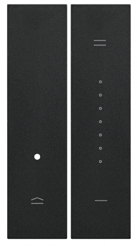 Categorii - Placa variator led universal 2M Living Now Bticino negru KG19
