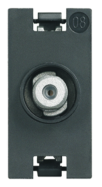 Categorii - Priza TV de capat Tip F 1M Living Now Bticino K4202F