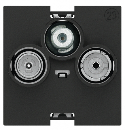 Categorii - Priza TV-R-SAT Bticino Living Now coaxial 2M K4210M2D