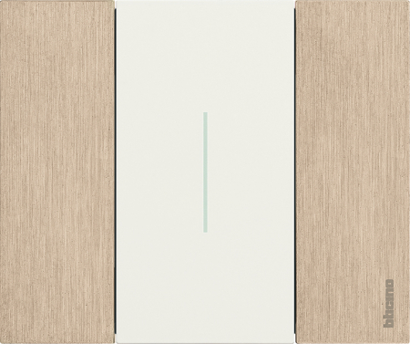 Rama ornament 2 module Bticino Living Now Auriu KA4802ZW [2]