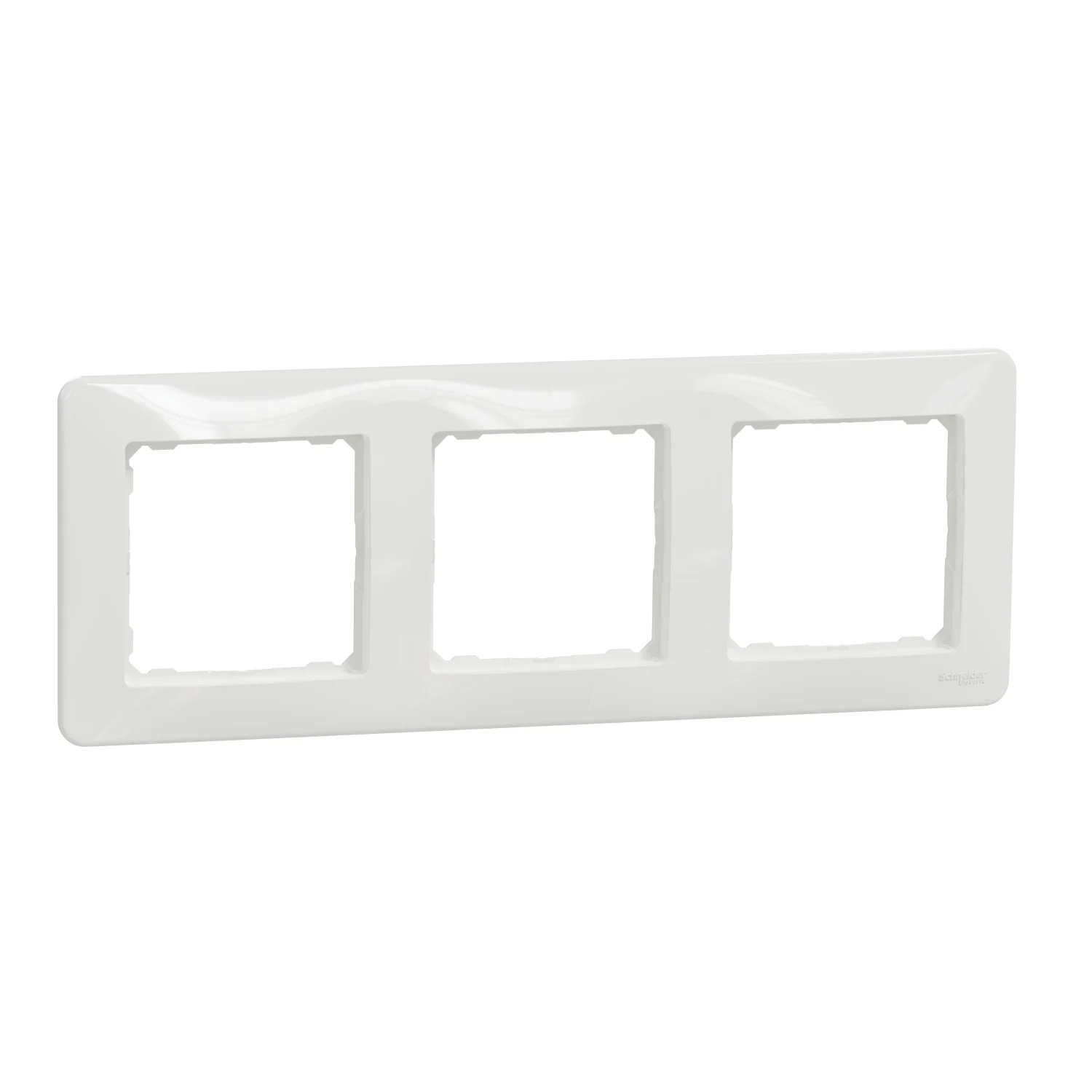 Categorii - Rama Ornament 3 posturi Schneider Sedna alb SDD311803