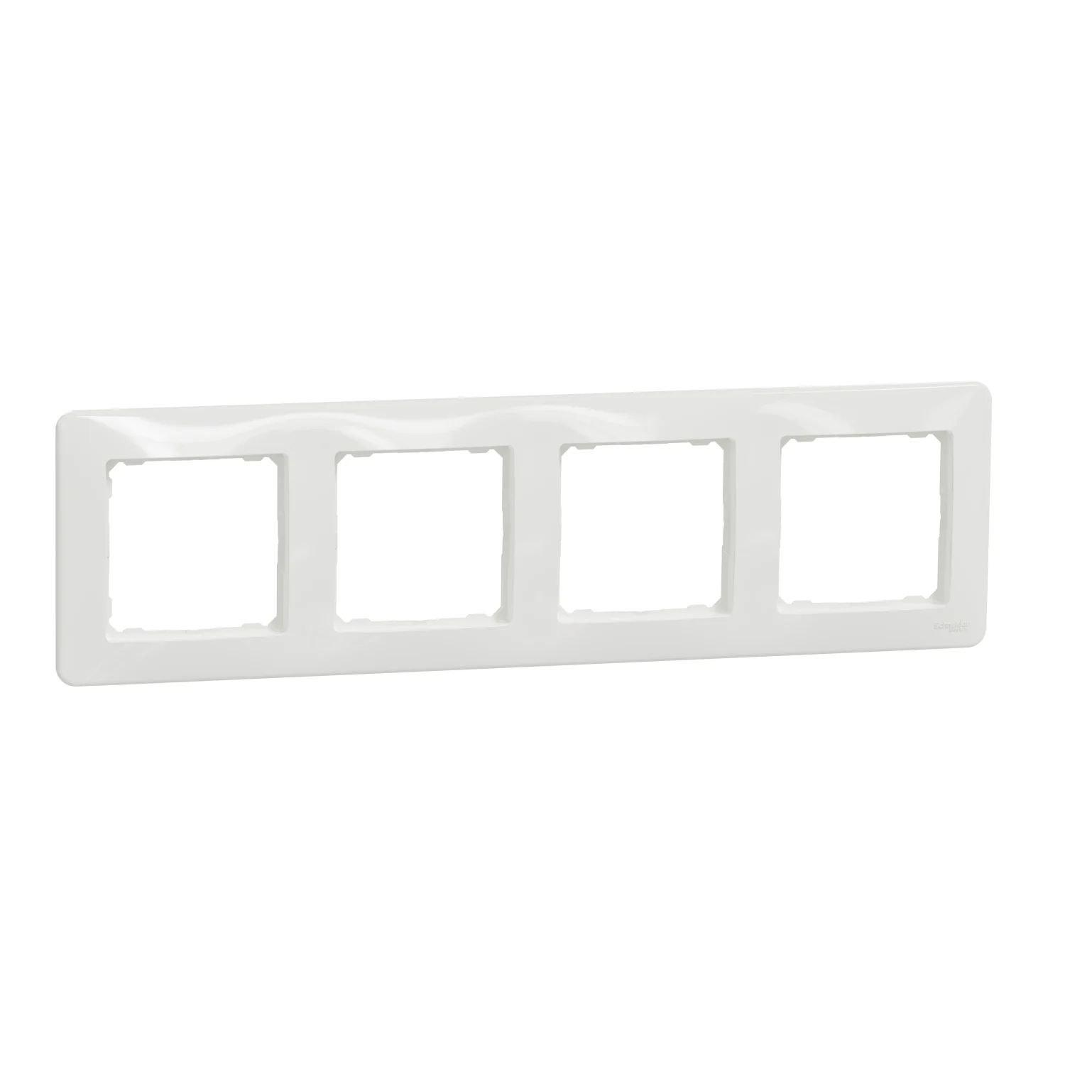 Categorii - Rama Ornament 4 posturi Schneider Sedna alb SDD311804