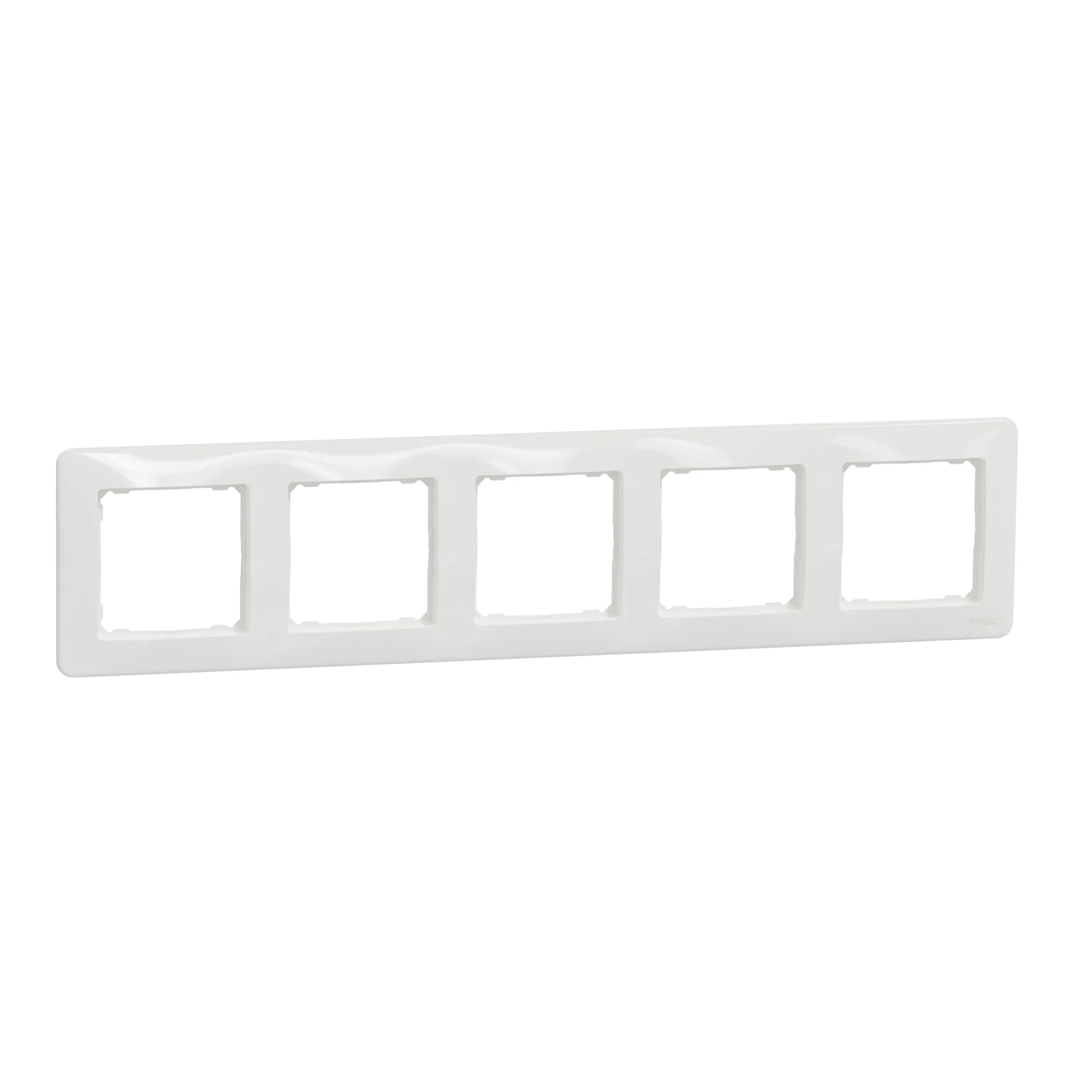 Categorii - Rama Ornament 5 posturi Schneider Sedna alb SDD311805