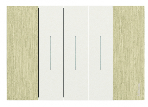 Rama ornament Bticino Living Now 3M Auriu KA4803ZW [1]