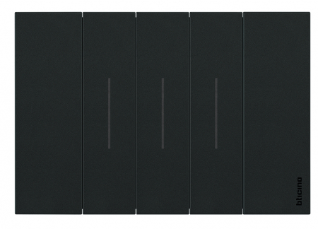 Rama ornament Bticino Living Now 3M Neagra KA4803KG [1]