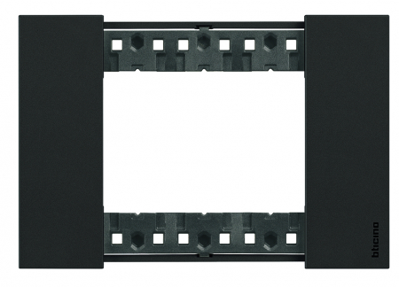 Legrand Living Now - Rama ornament Bticino Living Now 3M Neagra KA4803KG