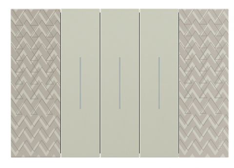 Rama ornament Bticino Living Now 3M OPTIC KA4803MM [1]