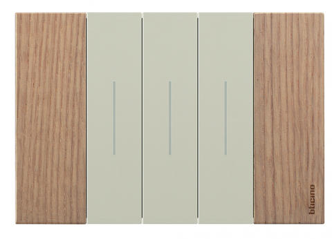 Rama ornament Bticino Living Now 3M Stejar KA4803LM [1]