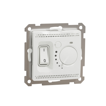 Schnider Sedna - Sedna Design, Termostat de camera 16A, alb
