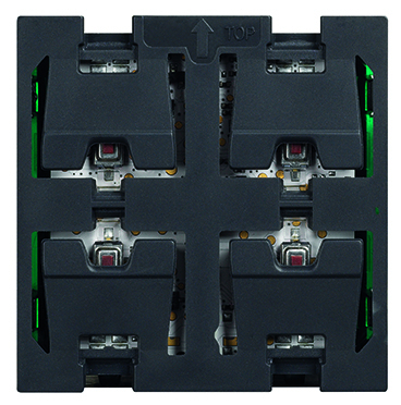 Categorii - Servomotor jaluzele cu 2 relee interne - 2 module. Se completează cu capace cu 1 sau 2 module.