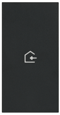 Categorii - Tasta Bticino Living Now cu simbolul RETURN 2M negru KG01MH2BACK