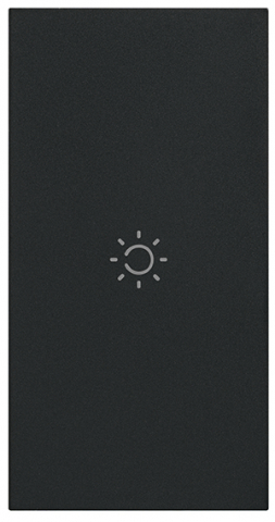 Categorii - Tasta intrerupator simbol lumina 2M Living Now Bticino negru KG01M2A