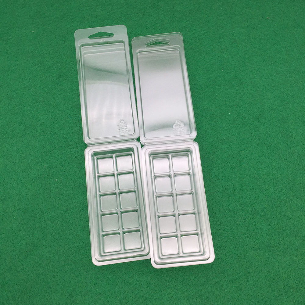 Ambalaj plastic pentru tablete din ceara parfumate, Milmatt, clamshell wax melt, 10 celule, capacitate 50g [7]