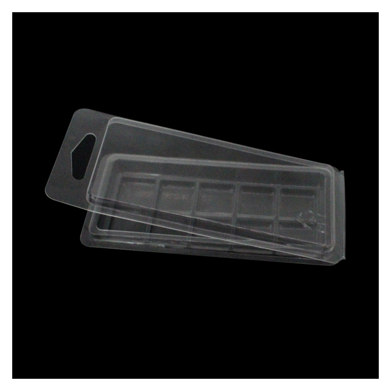 Ambalaj plastic pentru tablete din ceara parfumate, Milmatt, clamshell wax melt, 10 celule, capacitate 50g [3]