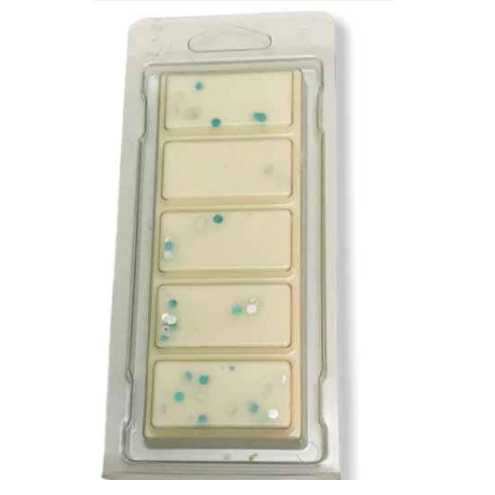 Ambalaj plastic pentru tablete din ceara parfumate, Milmatt, clamshell wax melt, 5 celule, capacitate 50g [5]