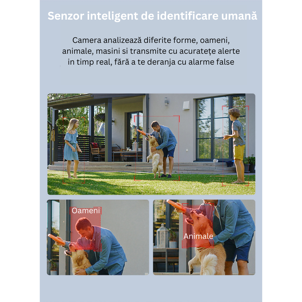 Camera de supraveghere Milmatt, 4G 4K Ultra HD, Dual Camera 4MP+4MP, 10X Optical ZOOM, Incarcare Solara, Rotire Din Aplicatie, Rezistenta La Apa IP 66 [7]