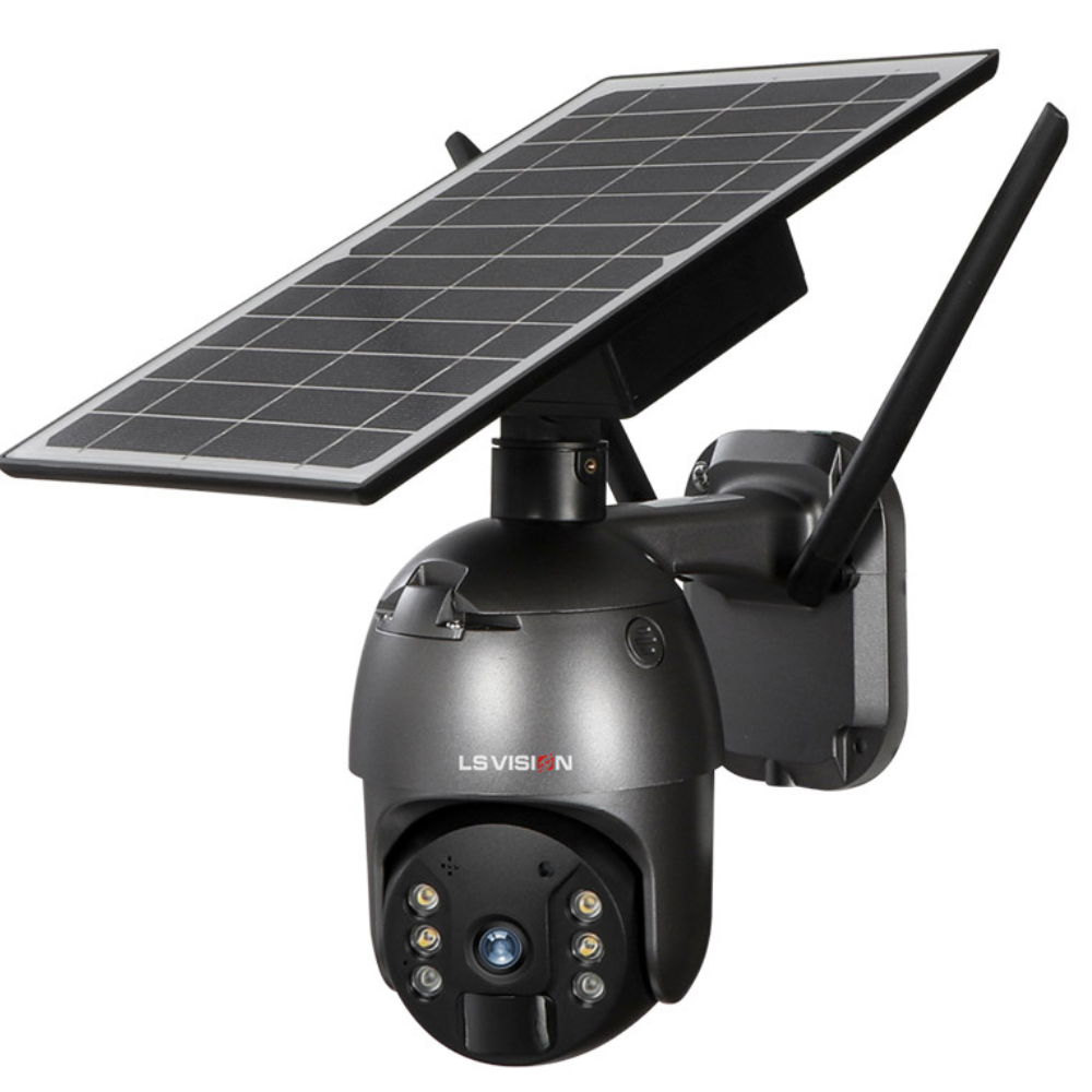 Camera de supraveghere Milmatt, 4G, HD, 3MP, Incarcare cu panou Solar, Rotire Din Aplicatie, PIR, alarma, comunicare bidirectionala, Rezistenta La Apa IP 66 [2]