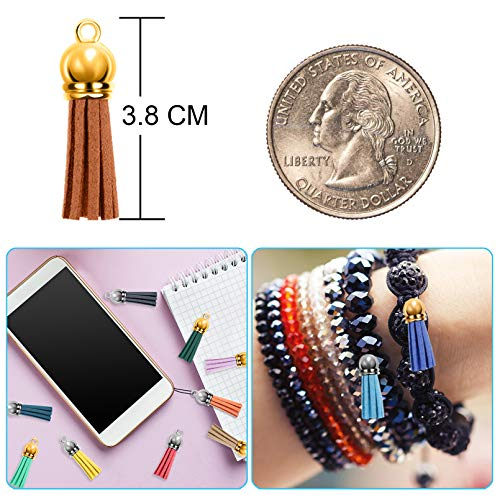 Ciucuri Decorativi, Milmatt, Set 25 bucati, Gri, din imitatie de piele, pentru proiecte handmade, de artizanat [2]