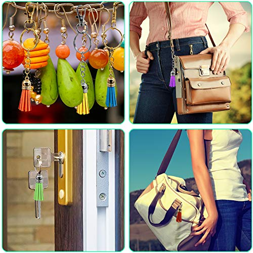 Ciucuri Decorativi, Milmatt, Set 25 bucati, Gri, din imitatie de piele, pentru proiecte handmade, de artizanat [3]